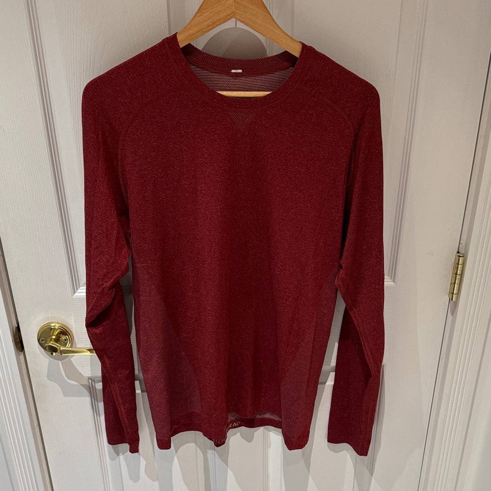 Lululemon Metal Tech Vent Men’s long sleeve shirt - Size Large